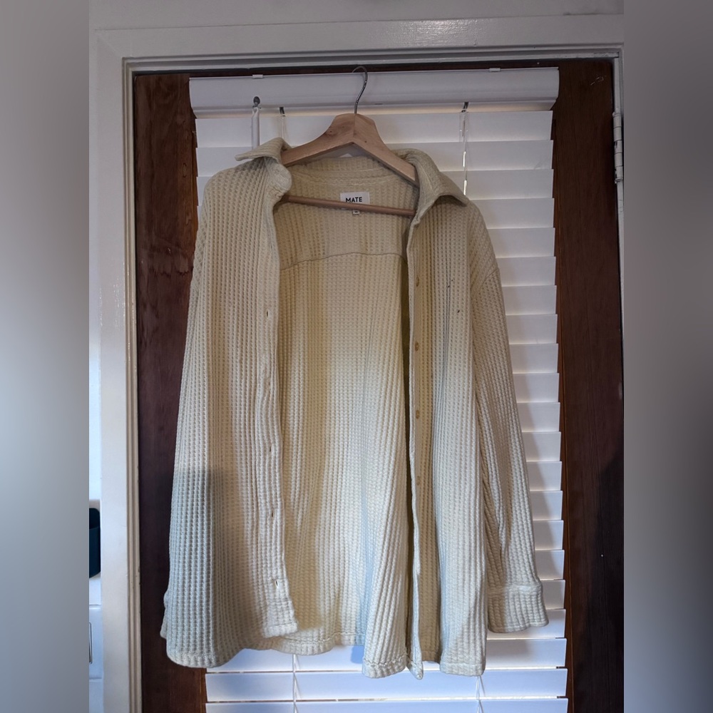 Mate the Label Organic Waffle Long Sleeve Shirt